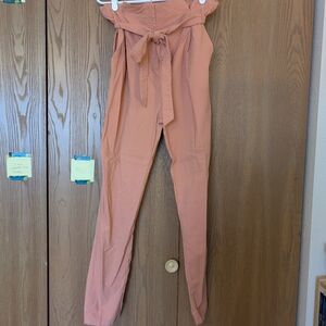 Pink dress pants